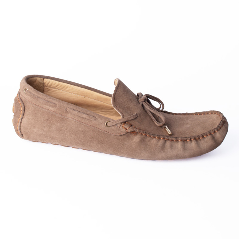 LUCA GROSSI TAN MOCCASINS | MENS SIZE 44